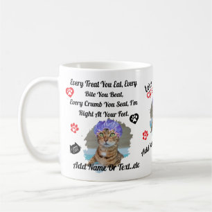 Personlig Cute Cat Mugg för Cat Lovers - Ljuny