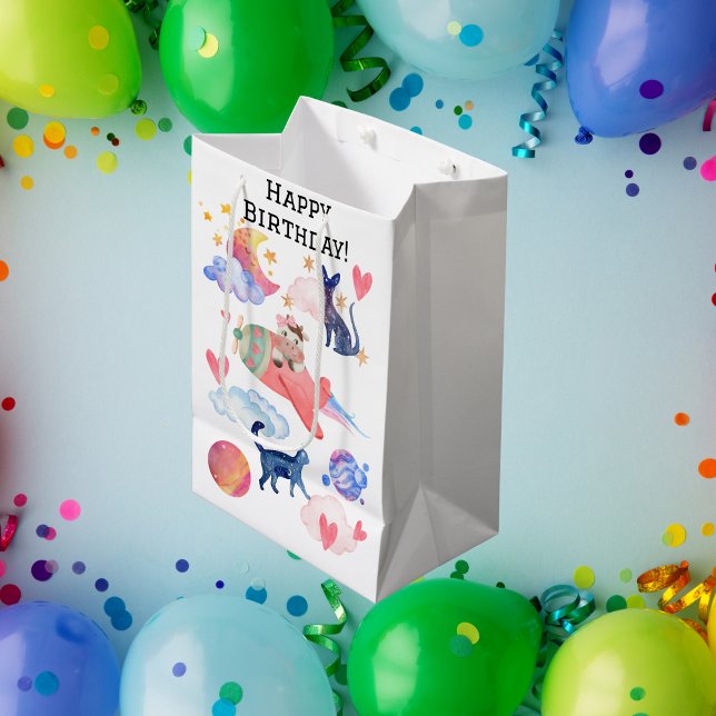 Personlig Cute Cow Space Cats Måne Whimsique (Skapare uppladdad)