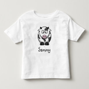 Personlig Cute Cow-Tecknad T Shirt