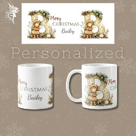 Personlig Cute Fairy Helgdag Gift Kaffemugg