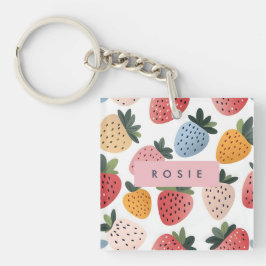 Personlig Cute Fruit Strawberry Mönster