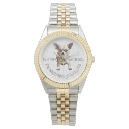 Personlig Cute Funny Chihuahua Watch Hund Watch Armbandsur