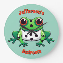 Personlig Cute Grönt Polka-rotväggslås