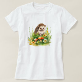 Personlig Cute Hedgehog T Shirt