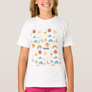 Personlig Cute Himmel Solar T Shirt