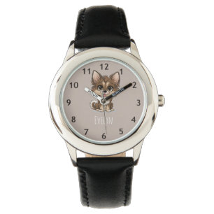 Personlig Cute Hund Kids Watch Armbandsur