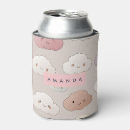 Personlig Cute Kawaii Pastel Smiling Clouds