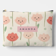 Personlig Cute Kawaii Pastel Smiling Flower