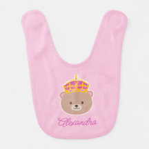 Personlig Cute Kawaii Rosa Royal Princess Bear