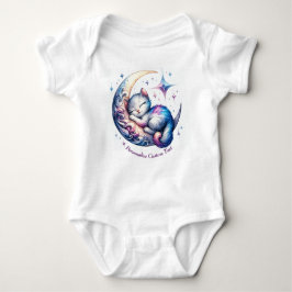 Personlig Cute Kitten Månar på en halv T Shirt