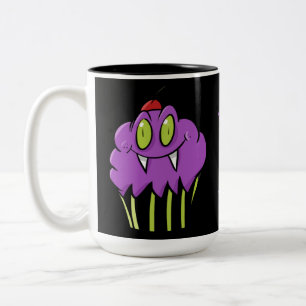 Personlig Cute Lila Vampire Cupaka Mugg