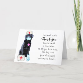 Personlig Cute Medical Doktor Nurse Tack Kort