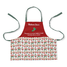 Personlig Cute-Muffinsar - Barn Apron
