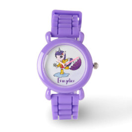 Personlig Cute och Simple Unicorn Armbandsur