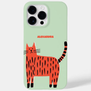 Personlig Cute Orange Stripe Cat