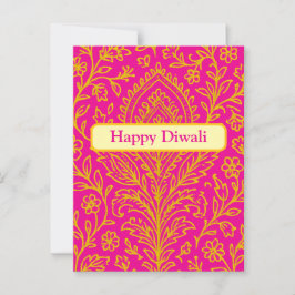 Personlig Cute Paisley Blommigt Skriv ut antecknin Vykort