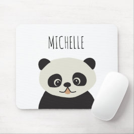 Personlig Cute Panda Illustration Musmatta