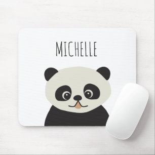 Personlig Cute Panda Illustration Musmatta