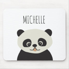 Personlig Cute Panda Illustration Musmatta