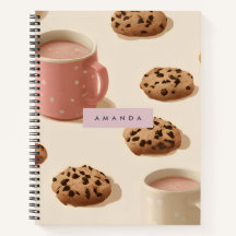 Personlig Cute Pastel Cookies och Mjölk