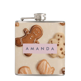 Personlig Cute Pastel Gingertea Cookie Fickplunta