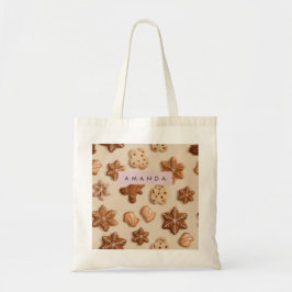 Personlig Cute Pastel Gingertea Cookie Tygkasse