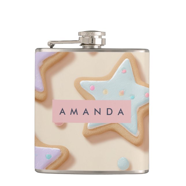 Personlig Cute Pastel Star Cookies Mönster Fickplunta (Framsidan)