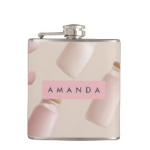 Personlig Cute Rosa Cookie och Strawberry Mjölk