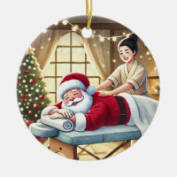 Personlig Cute Santa Hämta en massaker