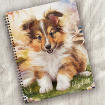 Personlig Cute Sheltie Puppy Hund