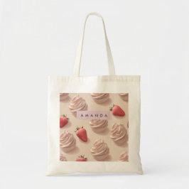 Personlig Cute Sweet Strawberry Pastel Tygkasse