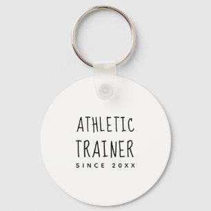 Personlig Cute & Trendig Athletic Trainer Nyckelring