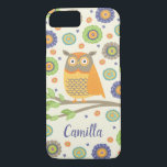 Personlig Cute Uggla Mönster<br><div class="desc">Det här är en roligt-,  höft- och trendig uggla-mobilfodral. En underbar gåva till uggla älskare! Designad av Blackberry Boulevard.</div>