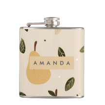 Personlig Cute Whimsical Pear Mönster