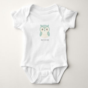 Personlig Cute Wise Uggla T Shirt