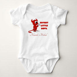 Personlig Cutest Little Djävulen, Halloween T Shirt