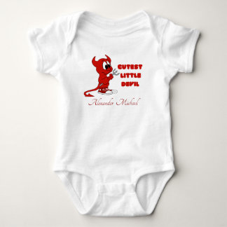 Personlig Cutest Little Djävulen, Halloween T Shirt