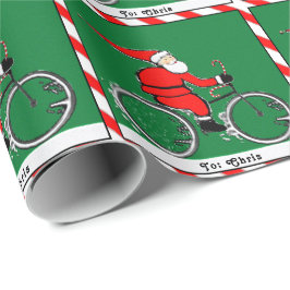 Personlig Cyclist Helgdag Gift Presentpapper