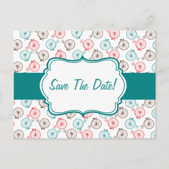 Personlig-cykelkort Meddelande Vykort (Framsida)