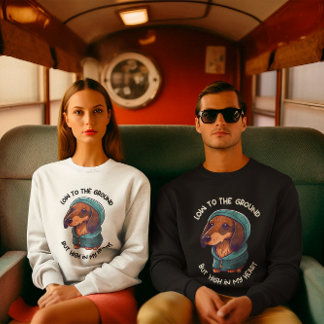 Personlig Dachshund Sause Hund, Doxie mamma/pappa T Shirt