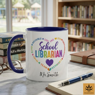 Personlig dag för skolbibliotekarier Anpassat na Mugg