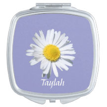 Personlig Daisy Compact in Violet Tulip
