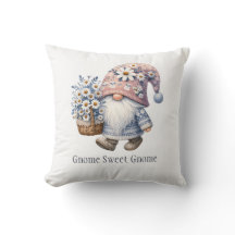 Personlig Daisy Flower Gnome Cute Whimsical