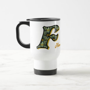 Personlig Daisy-monogram initial F Resemugg