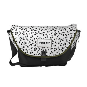 Personlig Dalformation hund Tema Messenger Bag