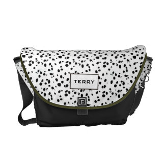 Personlig Dalformation hund Tema Messenger Bag