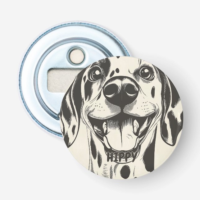 Personlig Dalmatien Hund Flasköppnare (Framsidan)