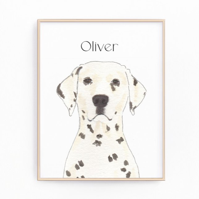 Personlig Dalmatien Reversible Art Fototryck (Skapare uppladdad)