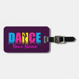 Personlig Dance Dancer Bagagebricka