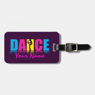 Personlig Dance Dancer Bagagebricka